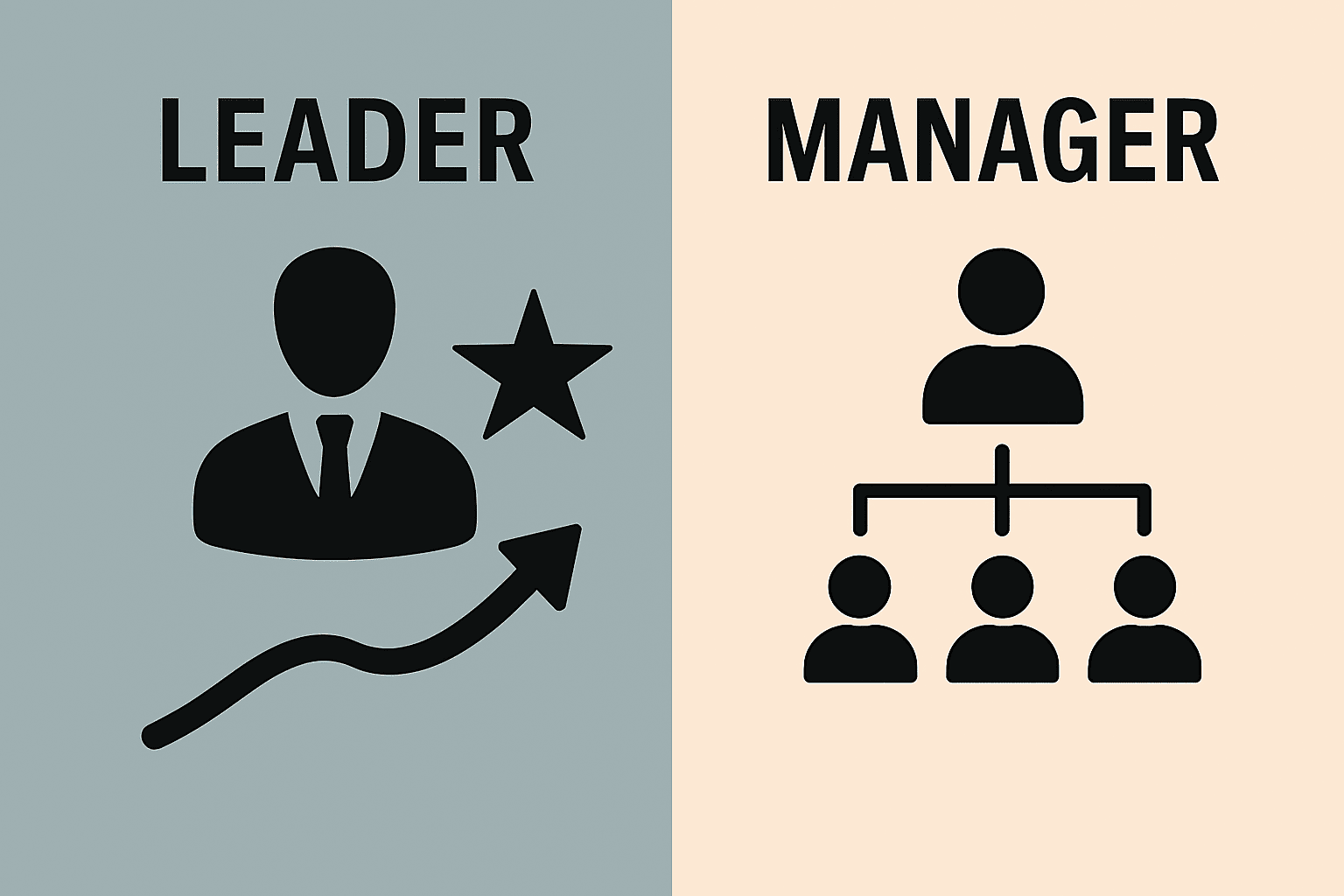 Understanding the Difference between a Leader and a Manager