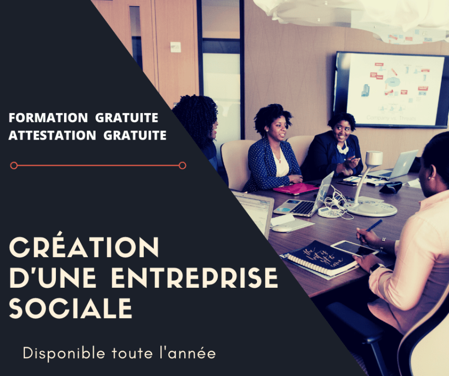 CRÉATION D'UNE ENTREPRISE SOCIALE